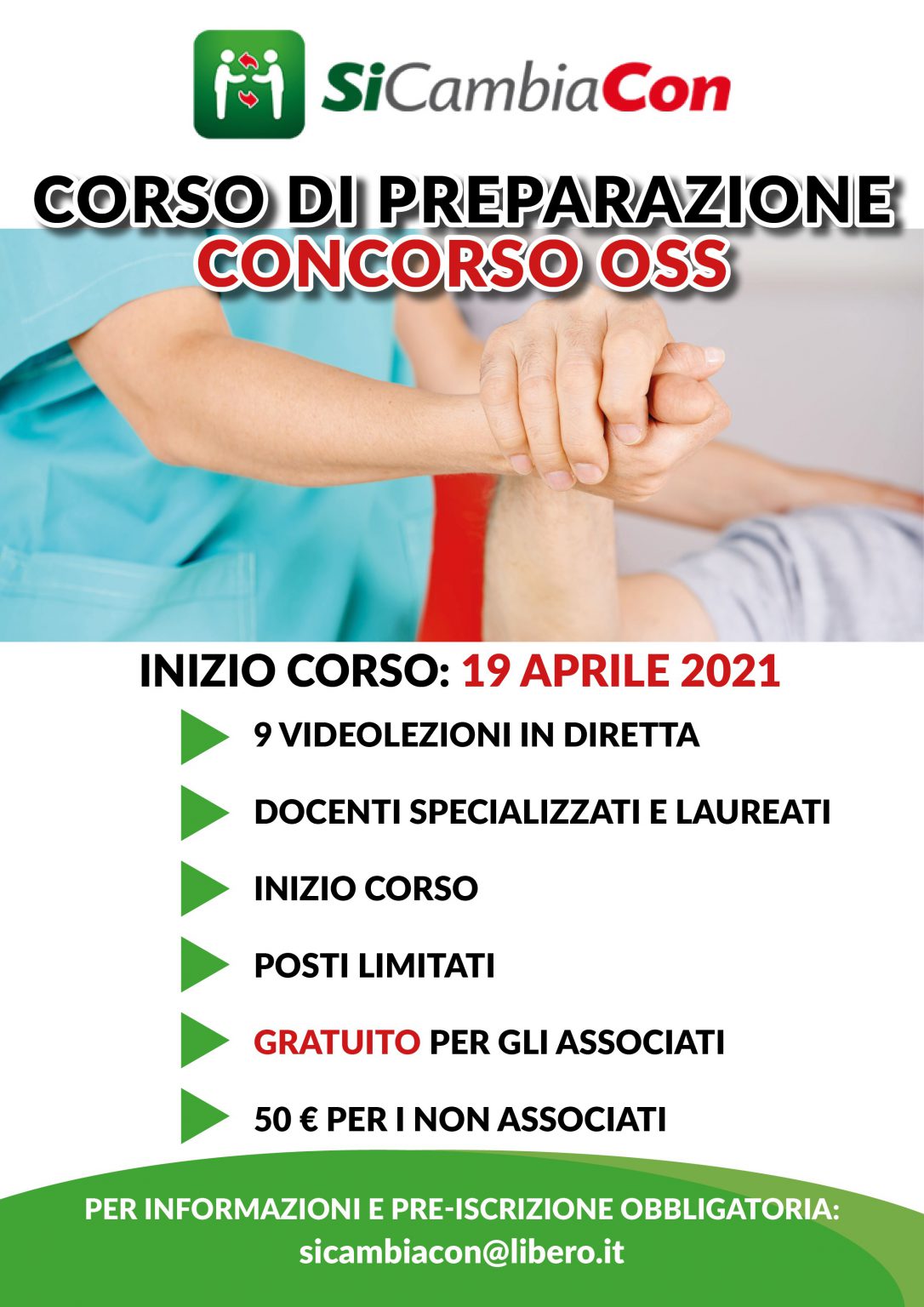 Corso di preparazione concorso OSS SiCambiaCon